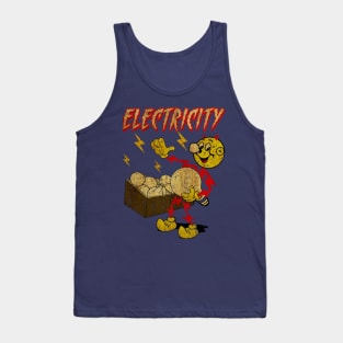 Reddy Kilowatt, light bulb Limitied Art Tank Top